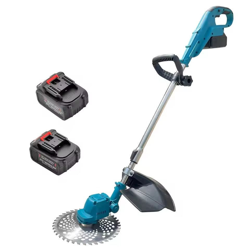 CortadoraCesped MAKITA TurboBlade™ ULTRA | Sistema 3-en-1 + 2 BATERÍAS | La Más Potente del Mercado